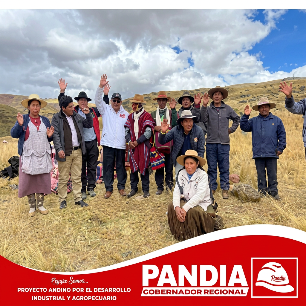 Junto a comuneras y comuneros puneños en jornada de trabajo
